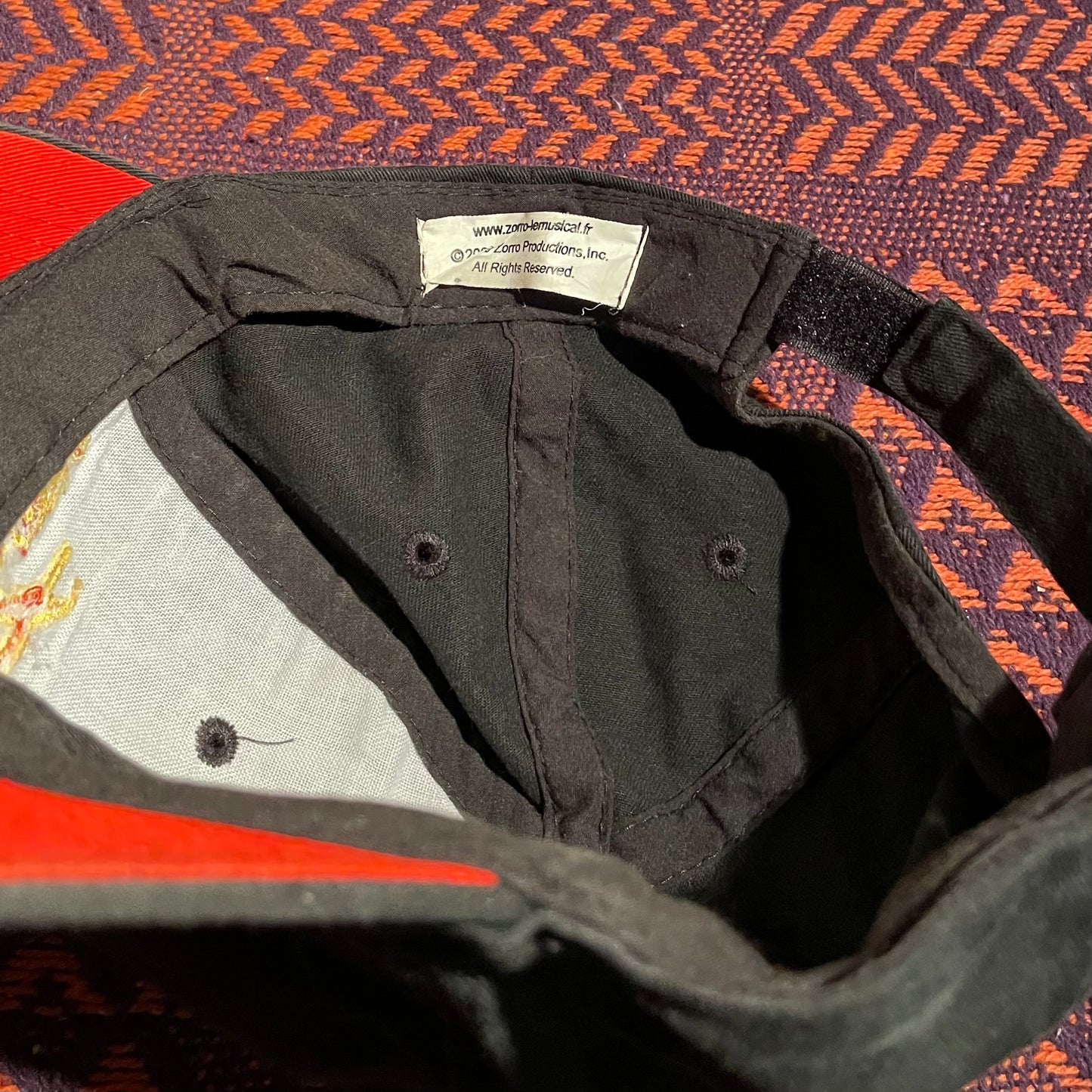 Zorro 00s Embroidered Production Cap
