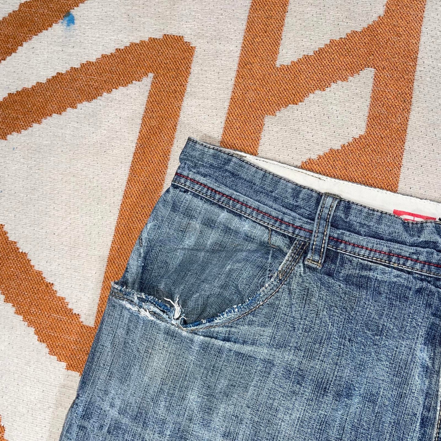 Ecko Unltd. 00s Rhino Blue Denim Jeans 33x32