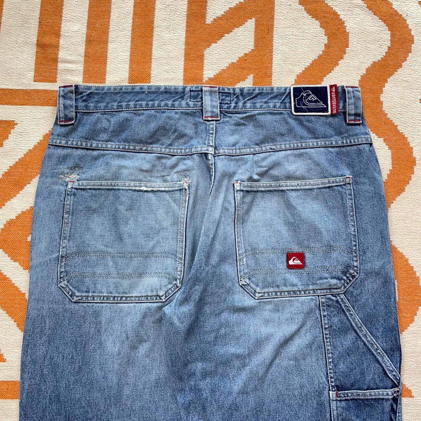 Quiksilver 00s Baggy Surf Jeans 36x32