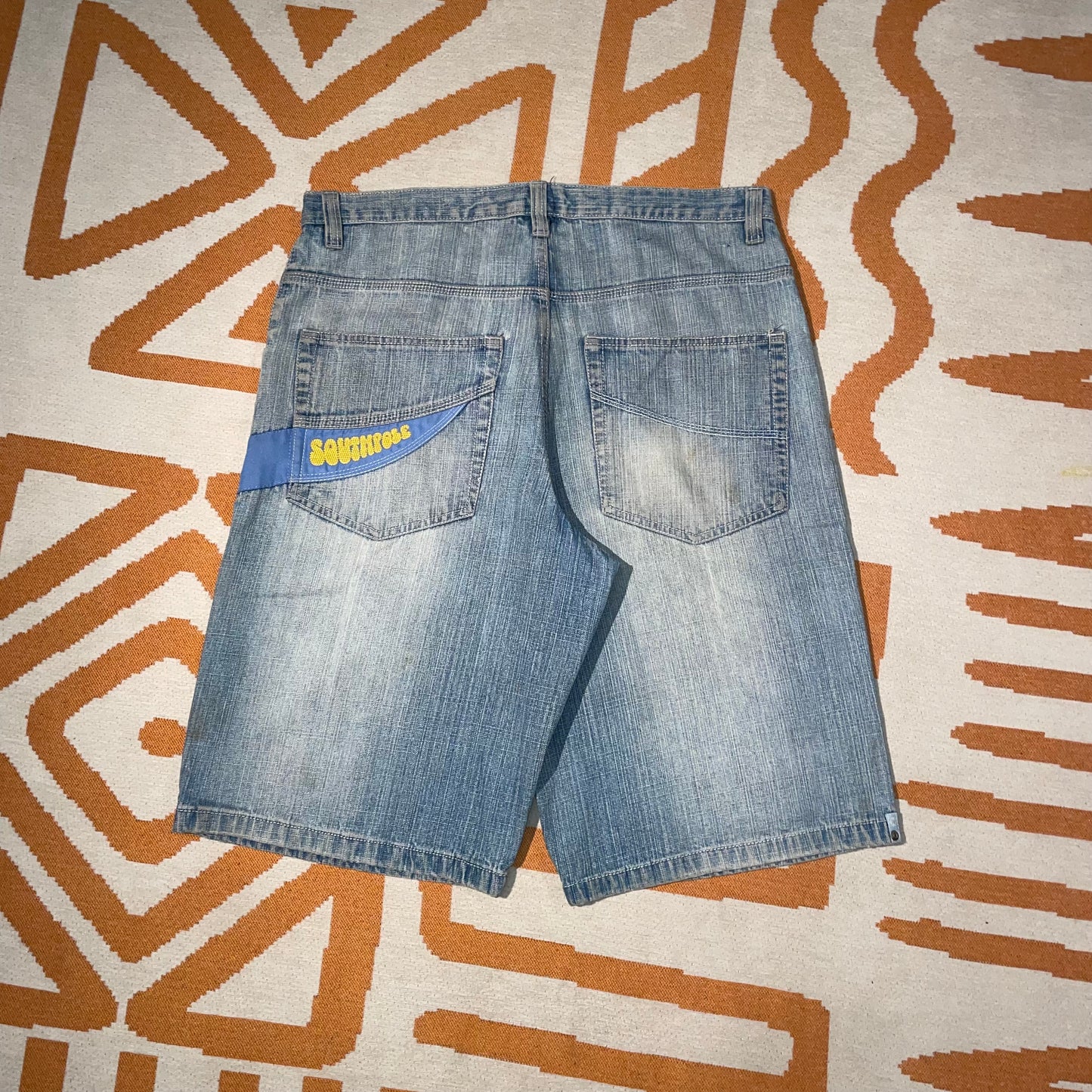 Southpole 00s Embroidered Jorts 36x13