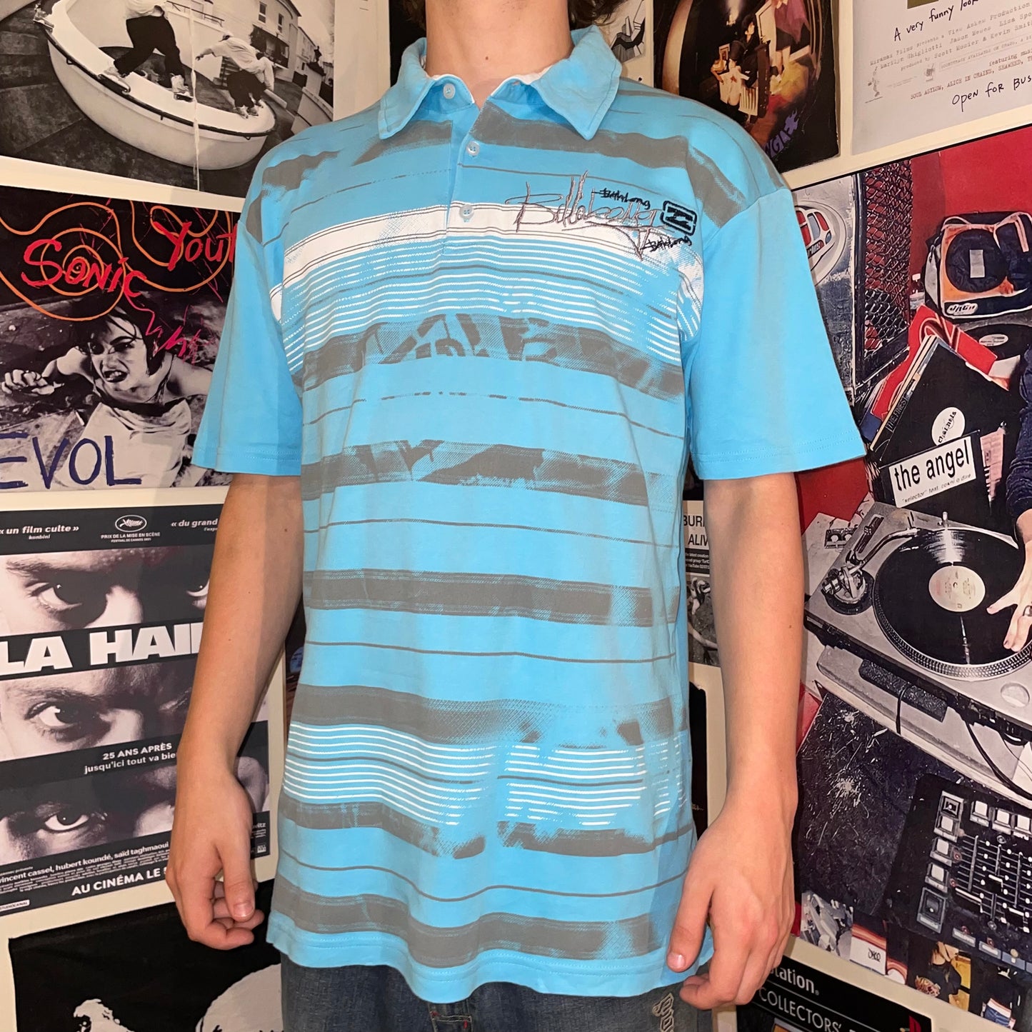 Billabong Surf 00s Printed/Embroidered Polo XXL