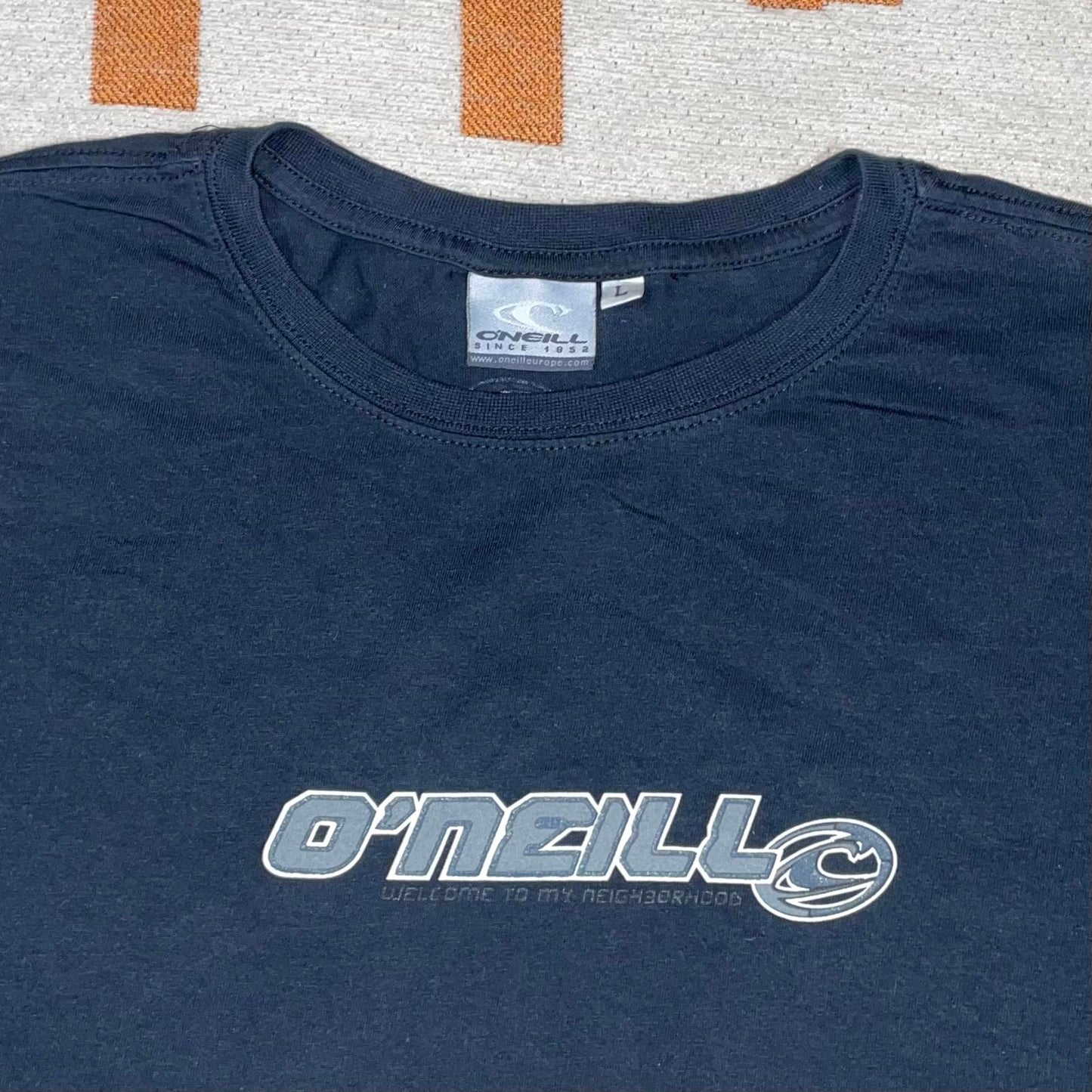 O’Neill 00s Graphic Black Longsleeve T-Shirt L