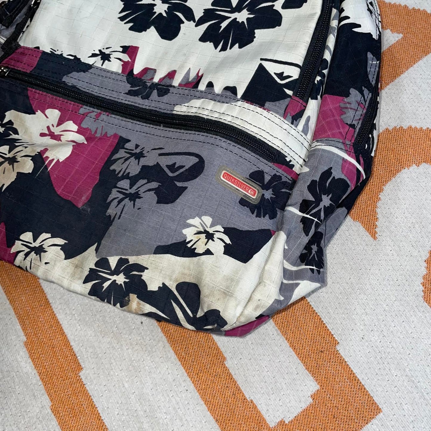 Quiksilver 00s Pattern Surf Backpack