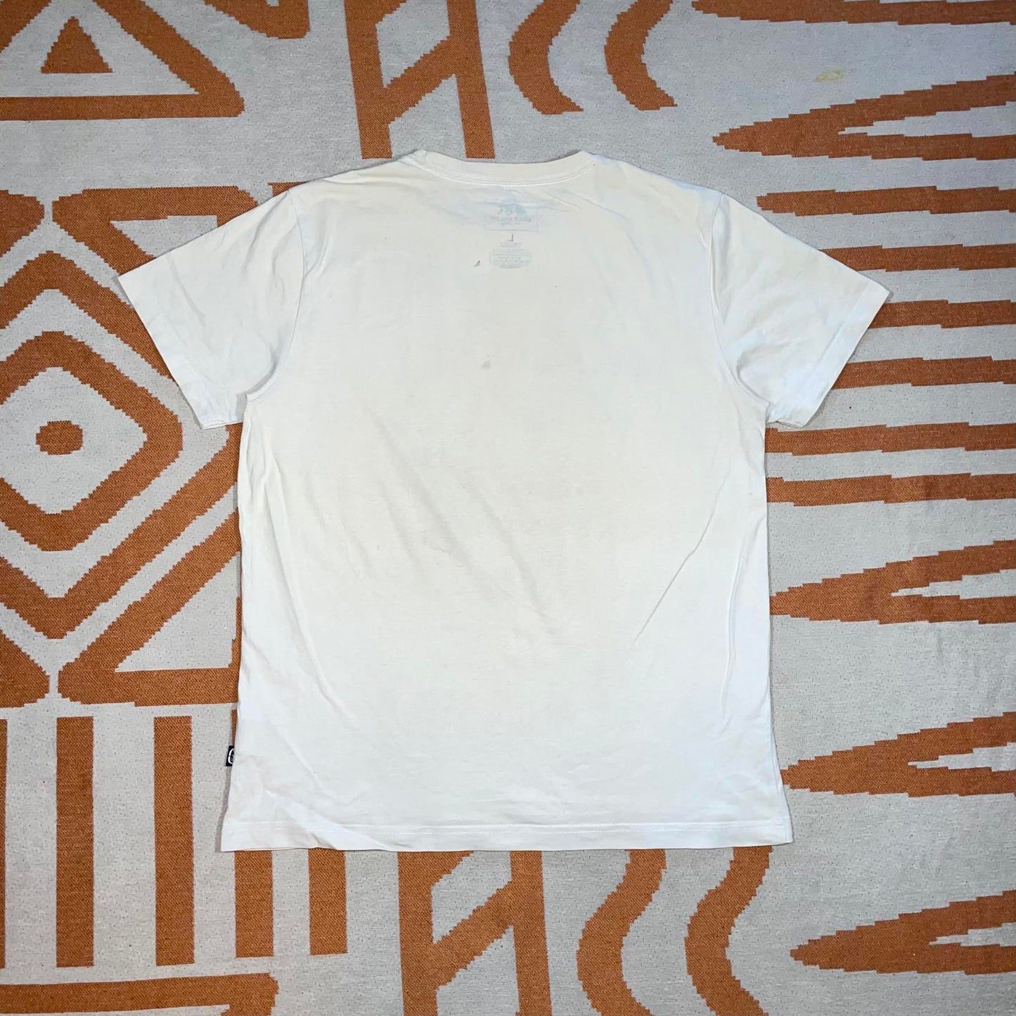 Ecko Unltd. 00s Rhino Print Cream/Gold T-Shirt L