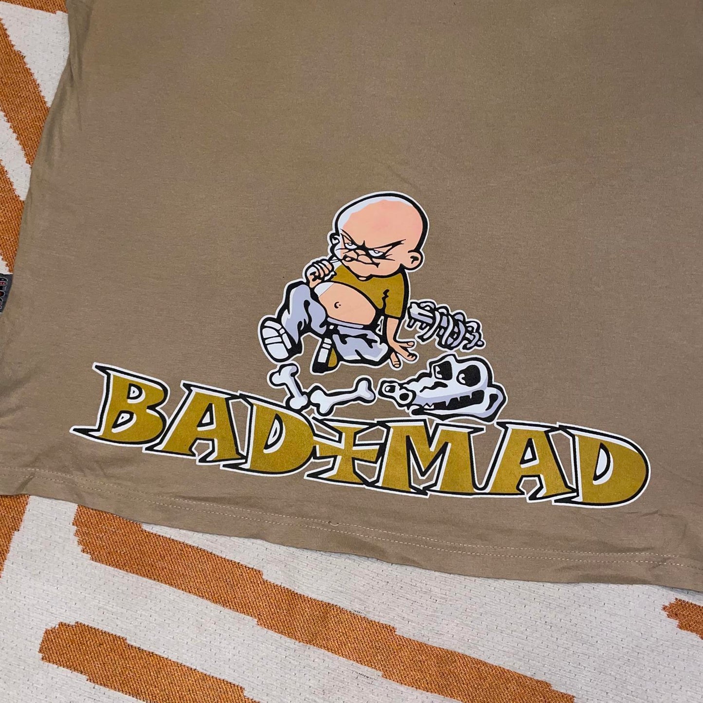 Bad + Mad 00s Comic Graphic T-Shirt M
