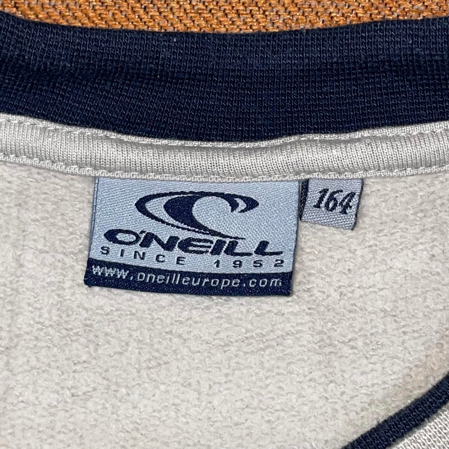 O’Neill 00s Embroidered Surf Cream Sweatshirt S