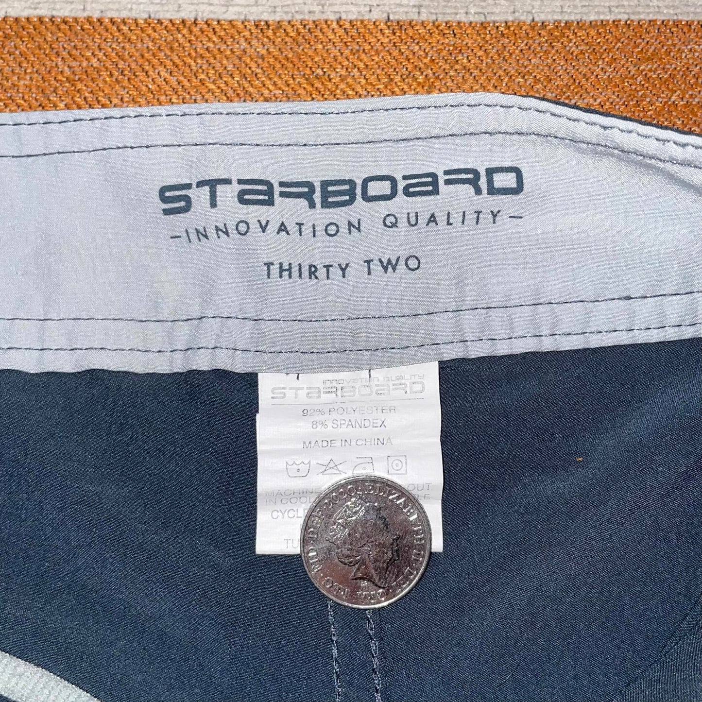 Starboard 00s Tribal Print Swim Shorts L