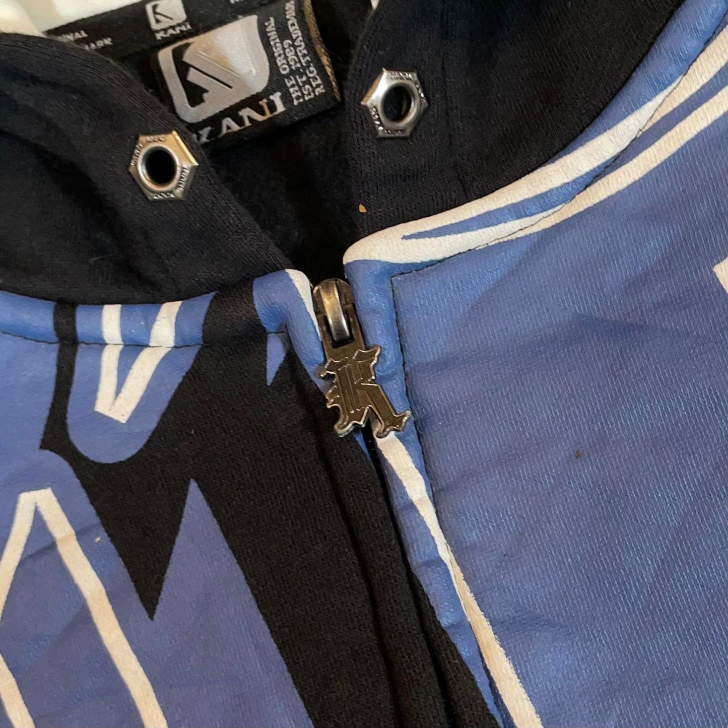 Karl Kani 90s ‘K’ Engram Full Print Zip Hoodie M