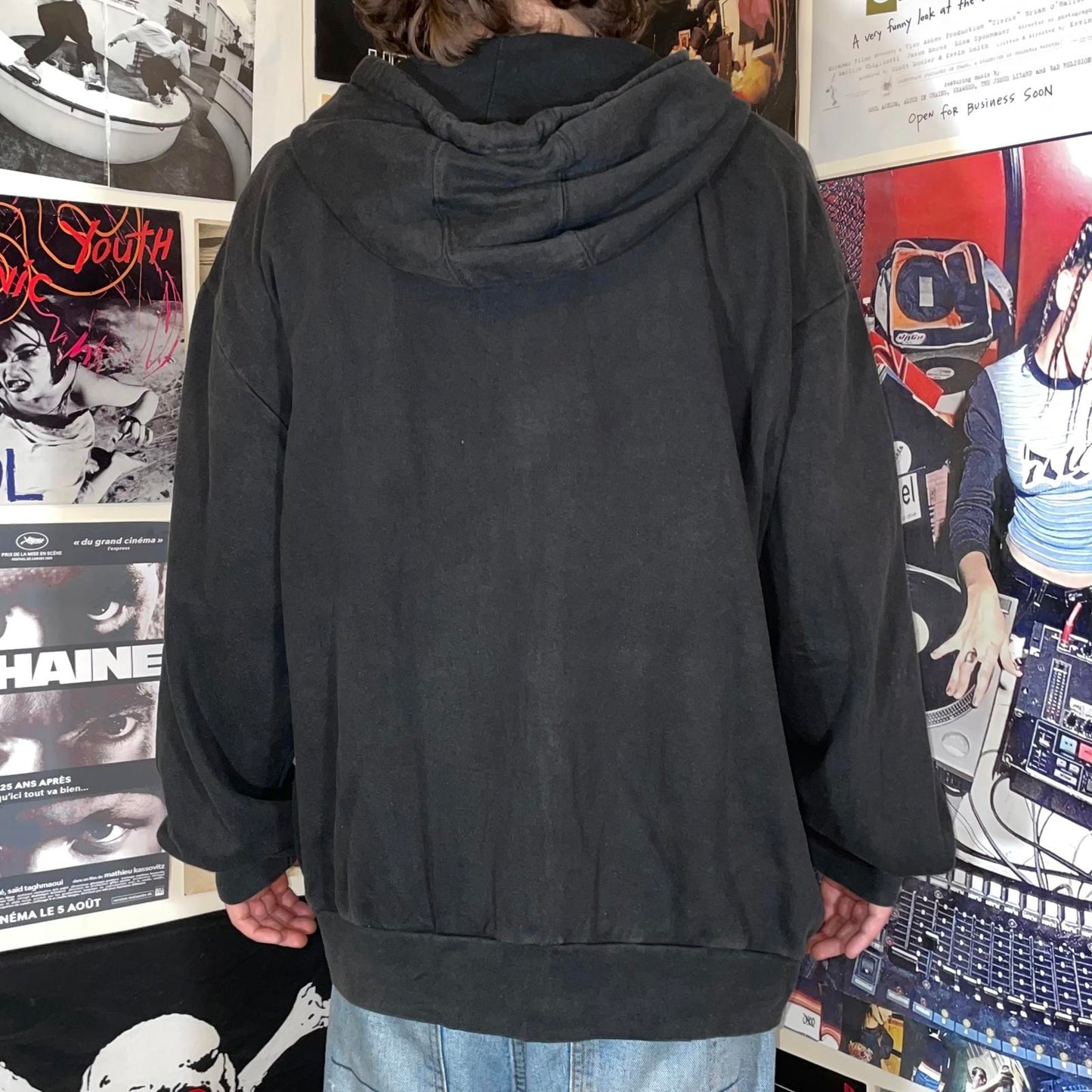 Ecko Unltd. 00s Graphic Rhino Black Zip Hoodie XXL