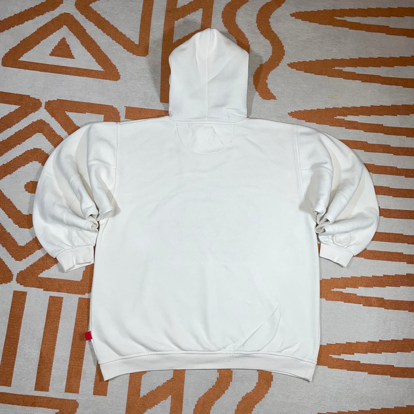 Ecko Unltd. 90s Embroidered Rhino White Hoodie L