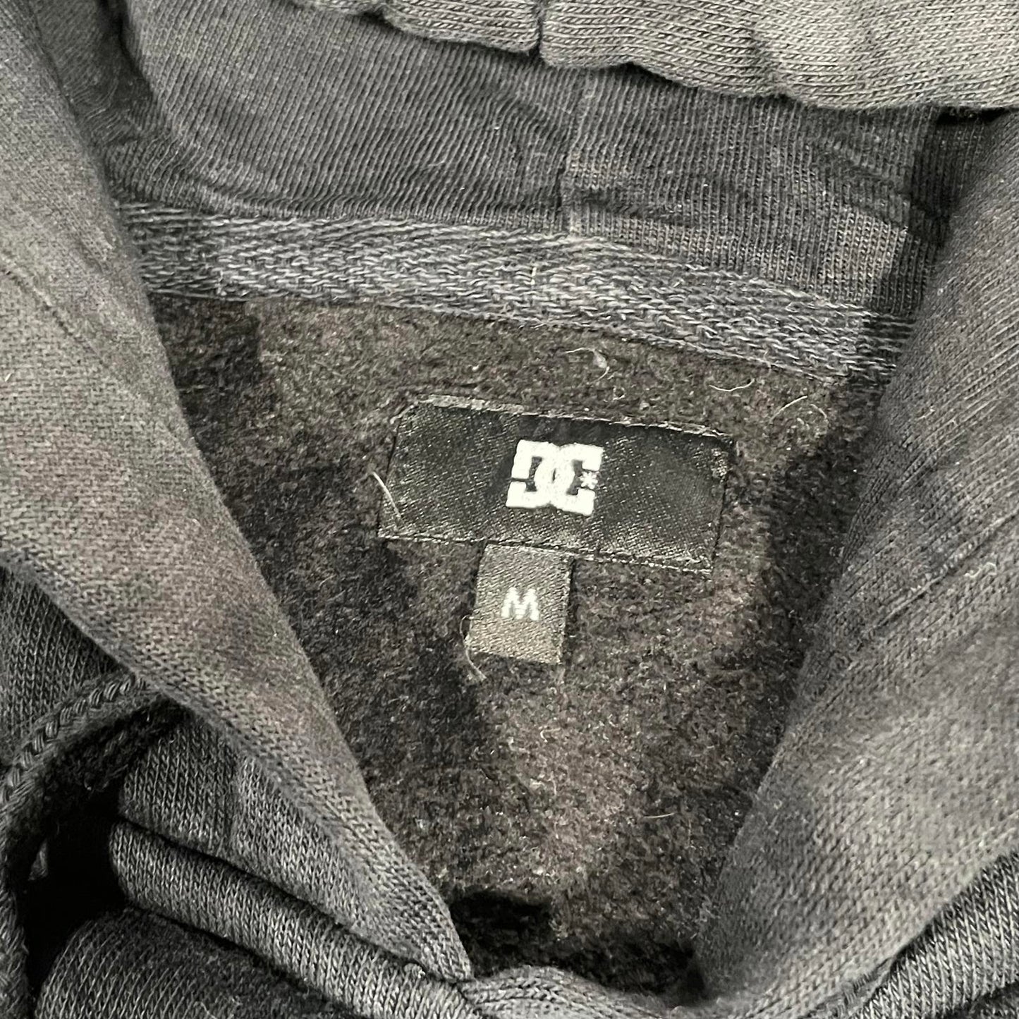 DC 00s Logo Graphic Black Hoodie M