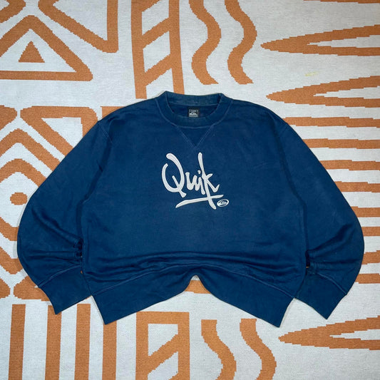 Quiksilver 90s Embroidered Surf Sweatshirt XL