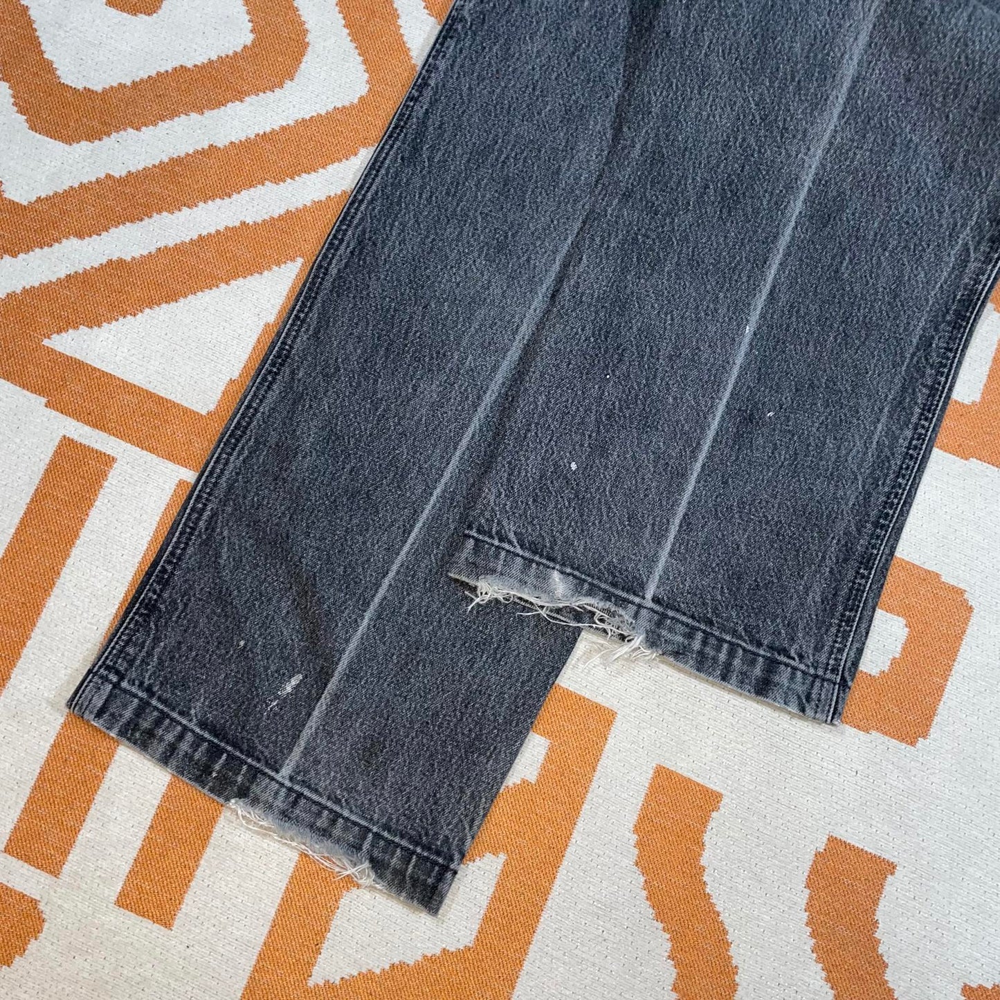 Sean John 00s Baggy Grey Denim Jeans 34x32