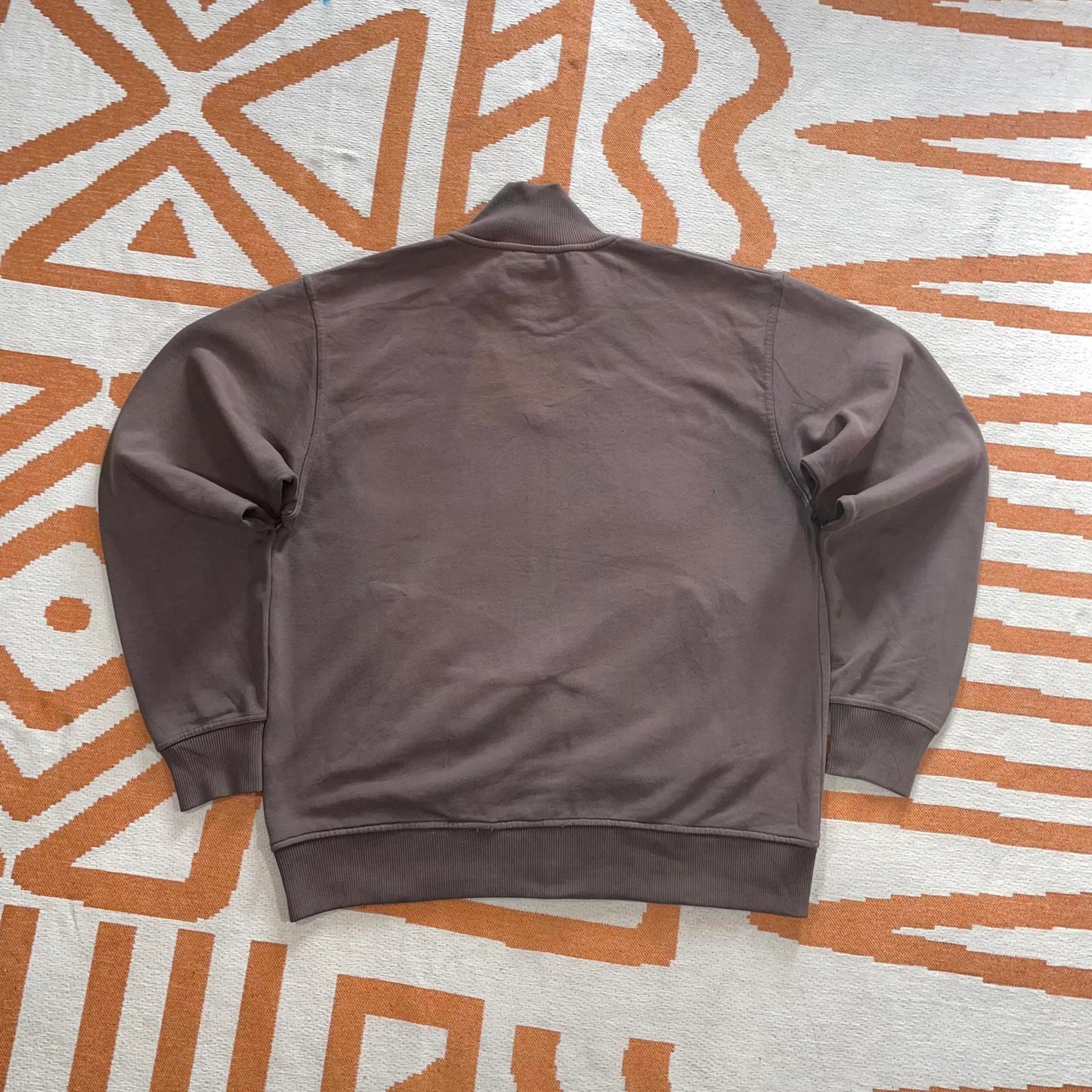 Quiksilver 00s Embroidered Brown Track Jacket L