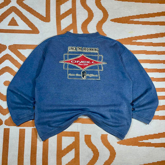 O’Neill 90s Surf Art Graphic Sweatshirt M