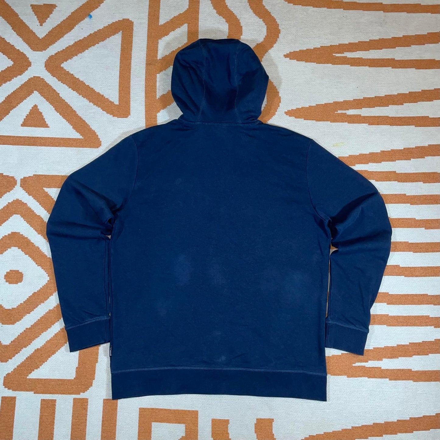 O’Neill 00s Navy Embroidered Zip Hoodie M