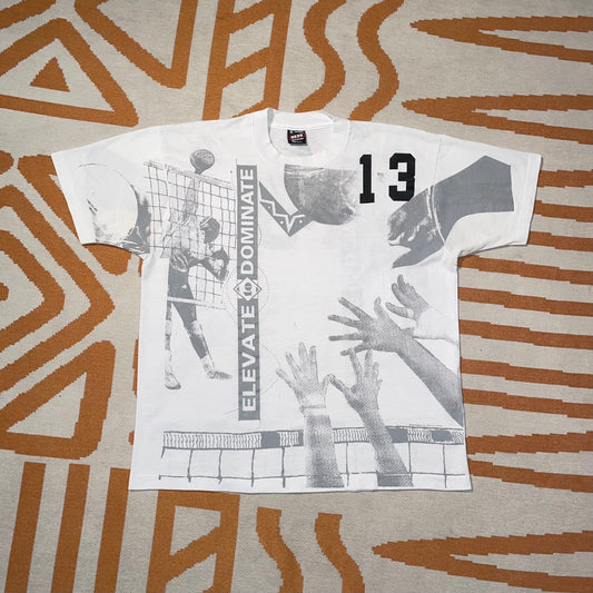 Screen Stars 80s NBA Basketball AOP T-Shirt XL