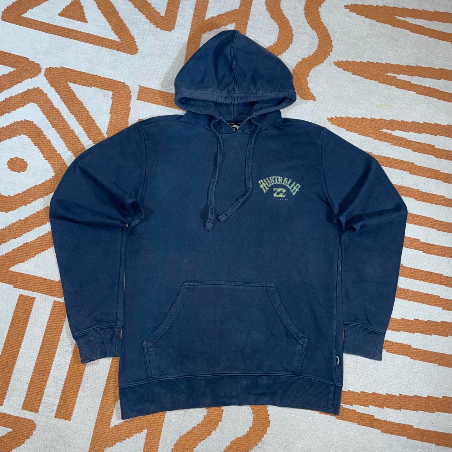 Billabong 00s Australia Surf Graphic Hoodie M