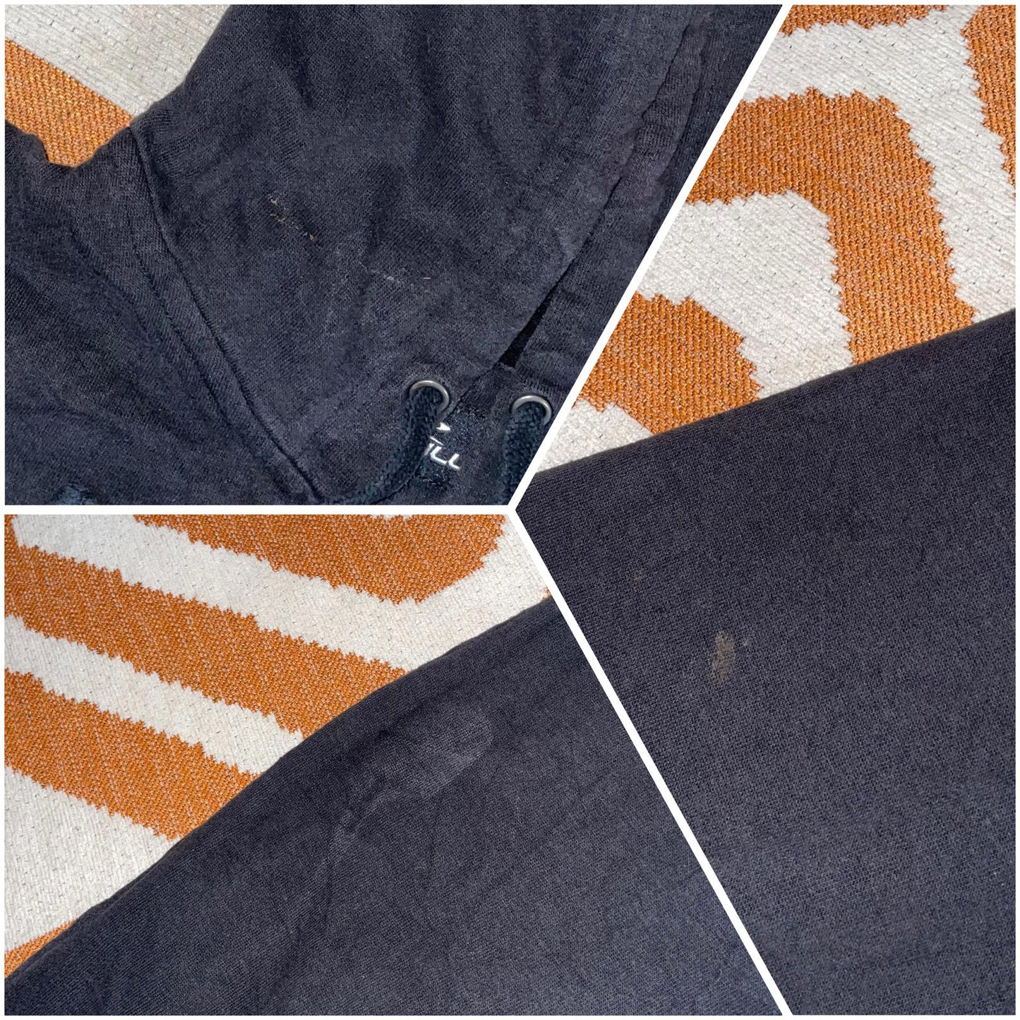 O’Neill 00s Zip Graphic Surf Hoodie M