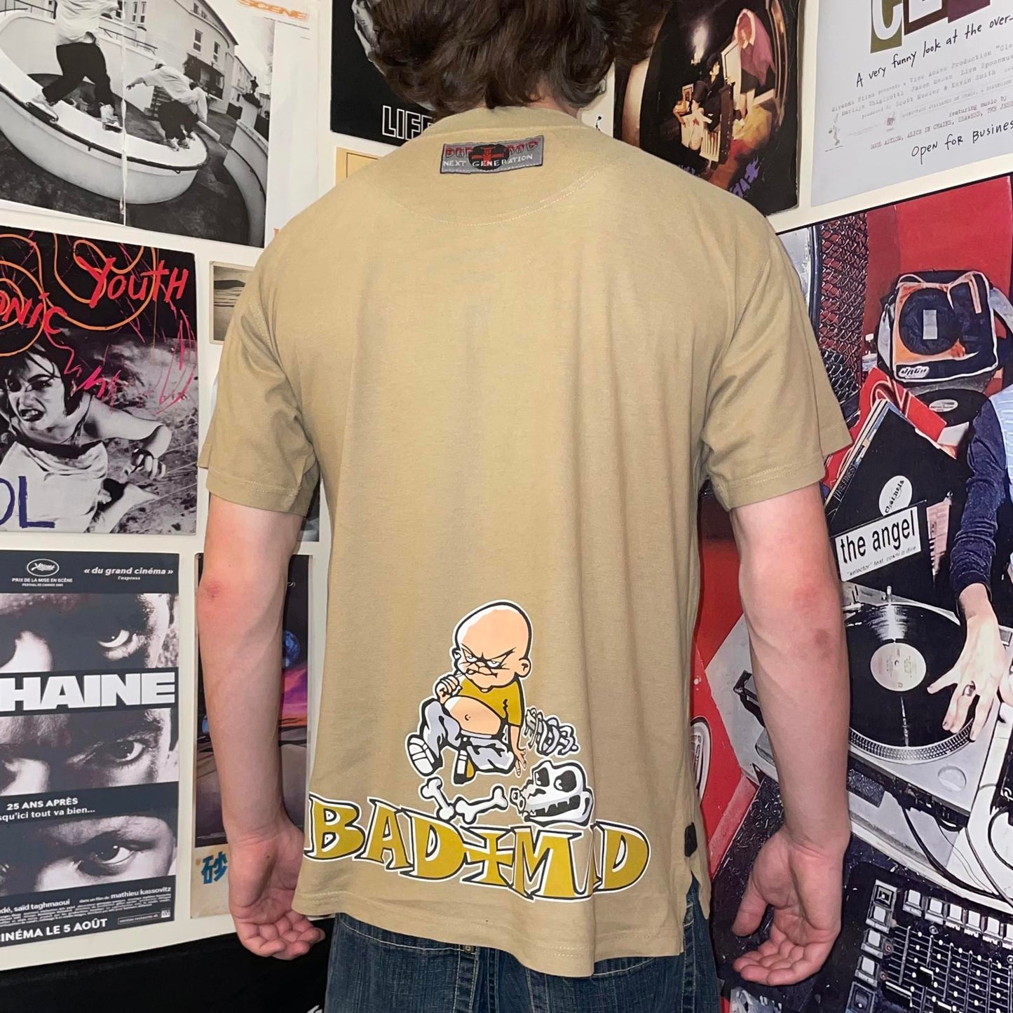 Bad + Mad 00s Comic Graphic T-Shirt M