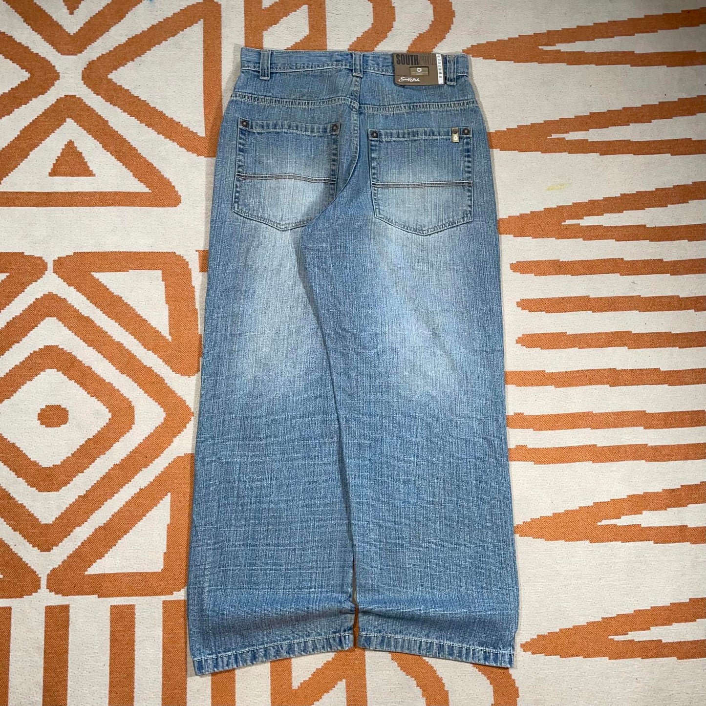 Southpole 00s Baggy Blue Denim Jeans 30x30