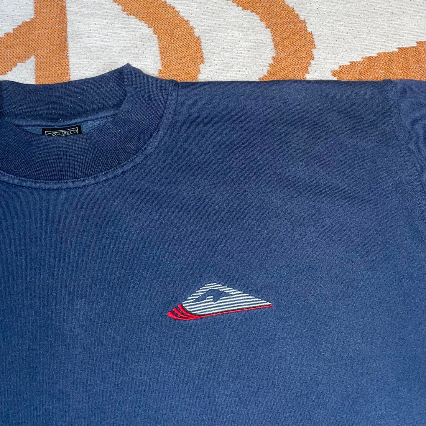 Quiksilver 90s Embroidered Logo Sweatshirt XXL