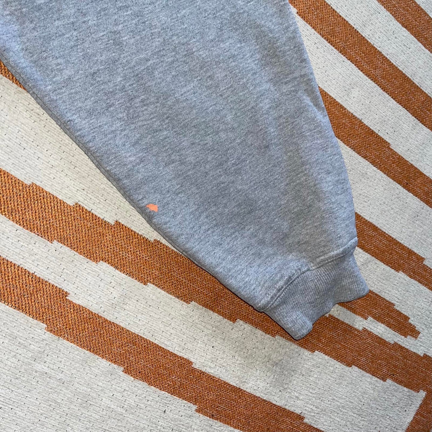 Billabong 00s Flora Spell-Out Graphic Grey Hoodie S