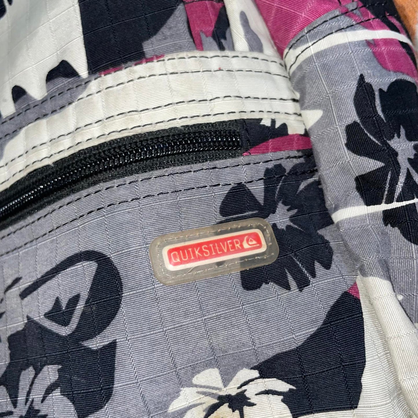 Quiksilver 00s Pattern Surf Backpack