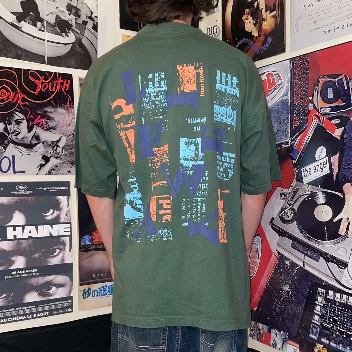 Lifeway 90s Graphic Stencil T-Shirt XXL