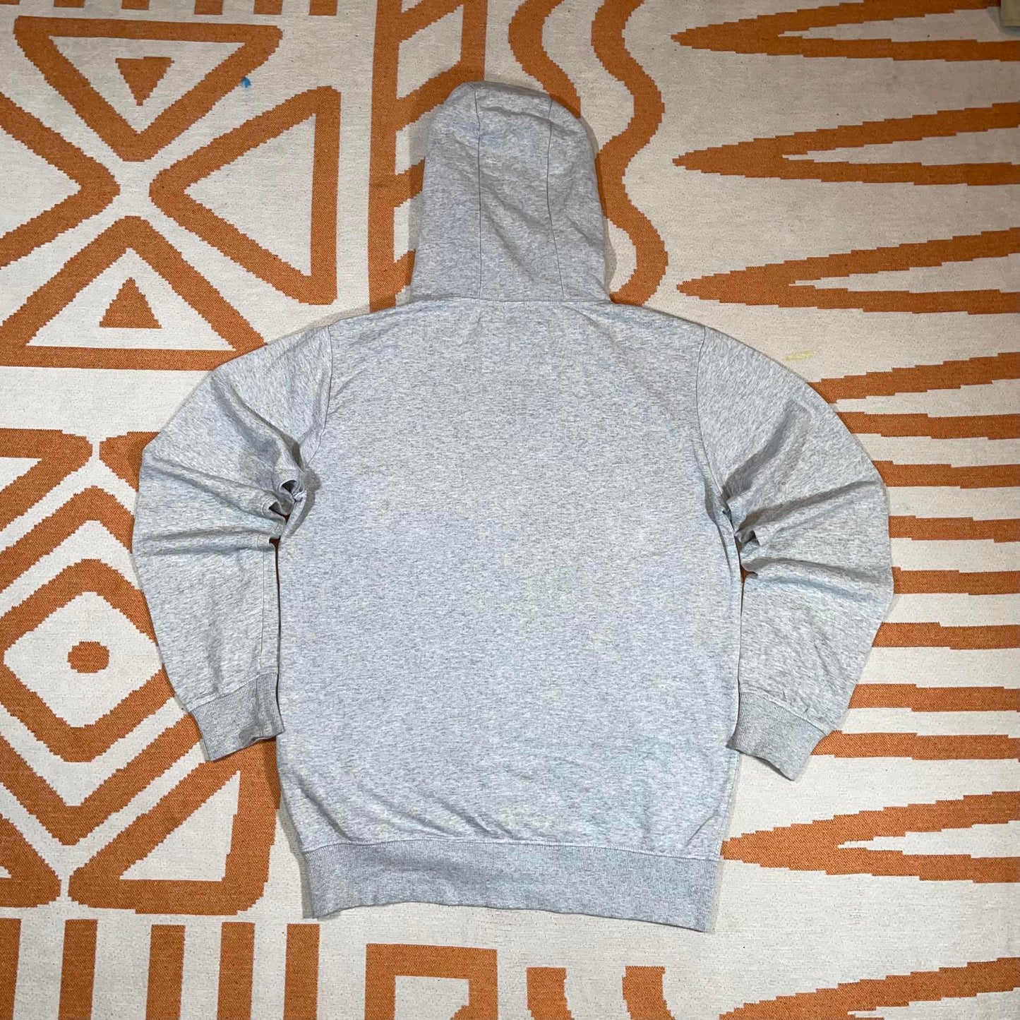 Quiksilver 00s Graphic Logo Grey Hoodie M