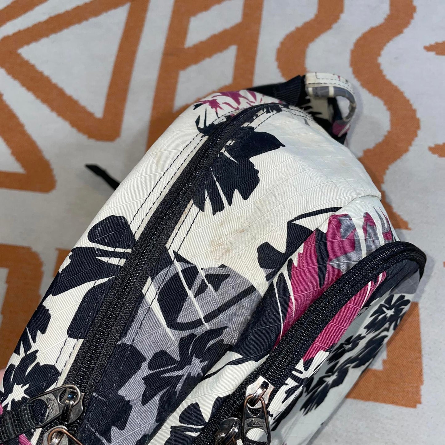 Quiksilver 00s Pattern Surf Backpack