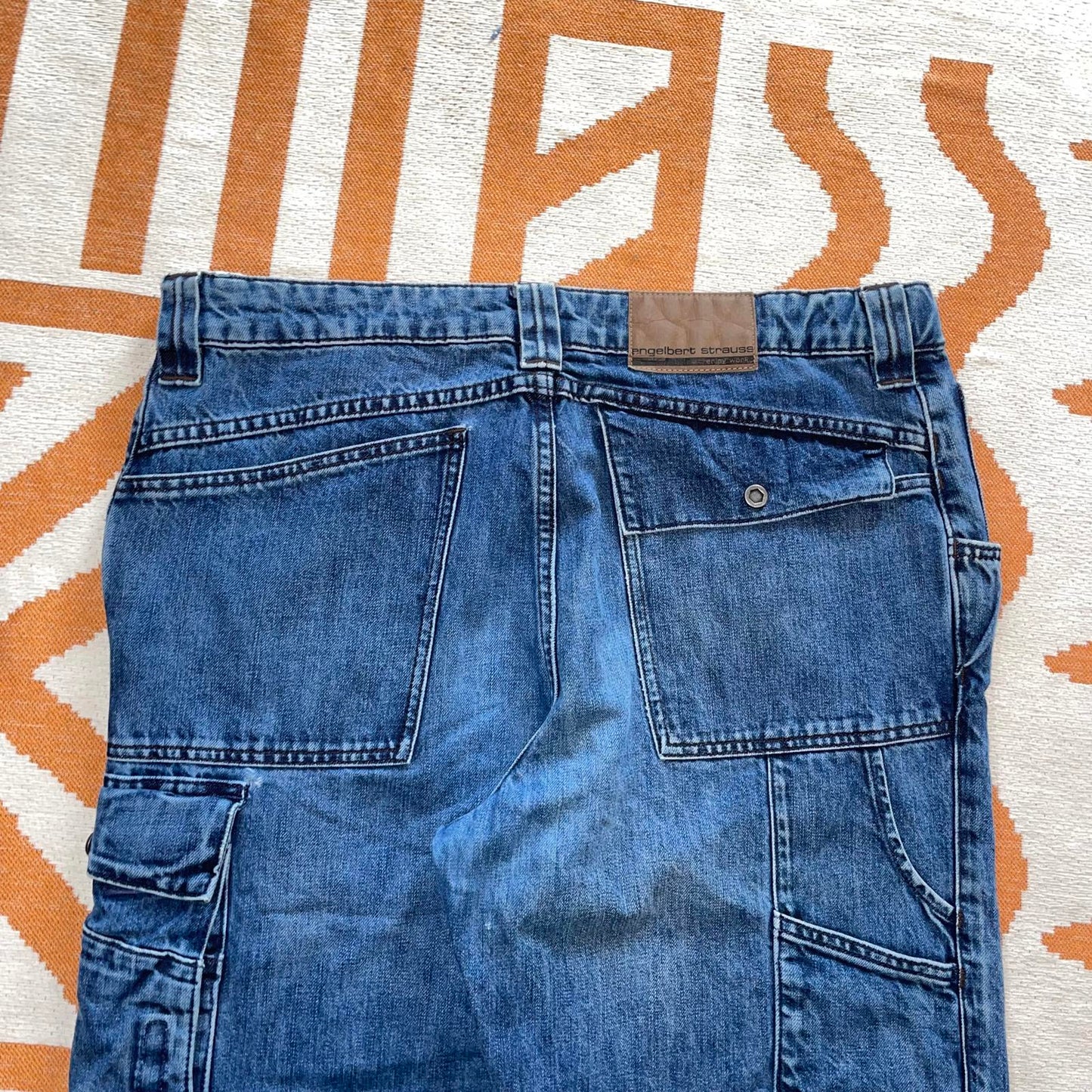 Englebert Strauss 00s Workwear Jeans 36x34