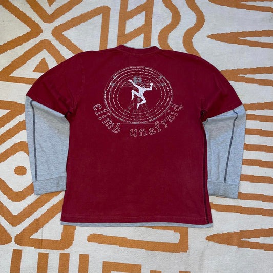 Gentic 90s Climbing Graphic Longsleeve T-Shirt L