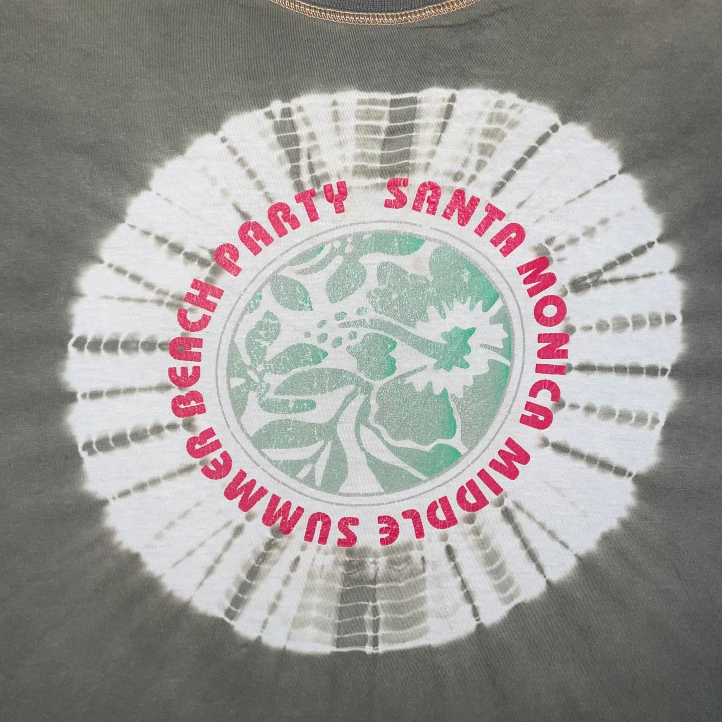 Identic 90s Party Graphic Tie Dye T-Shirt L.