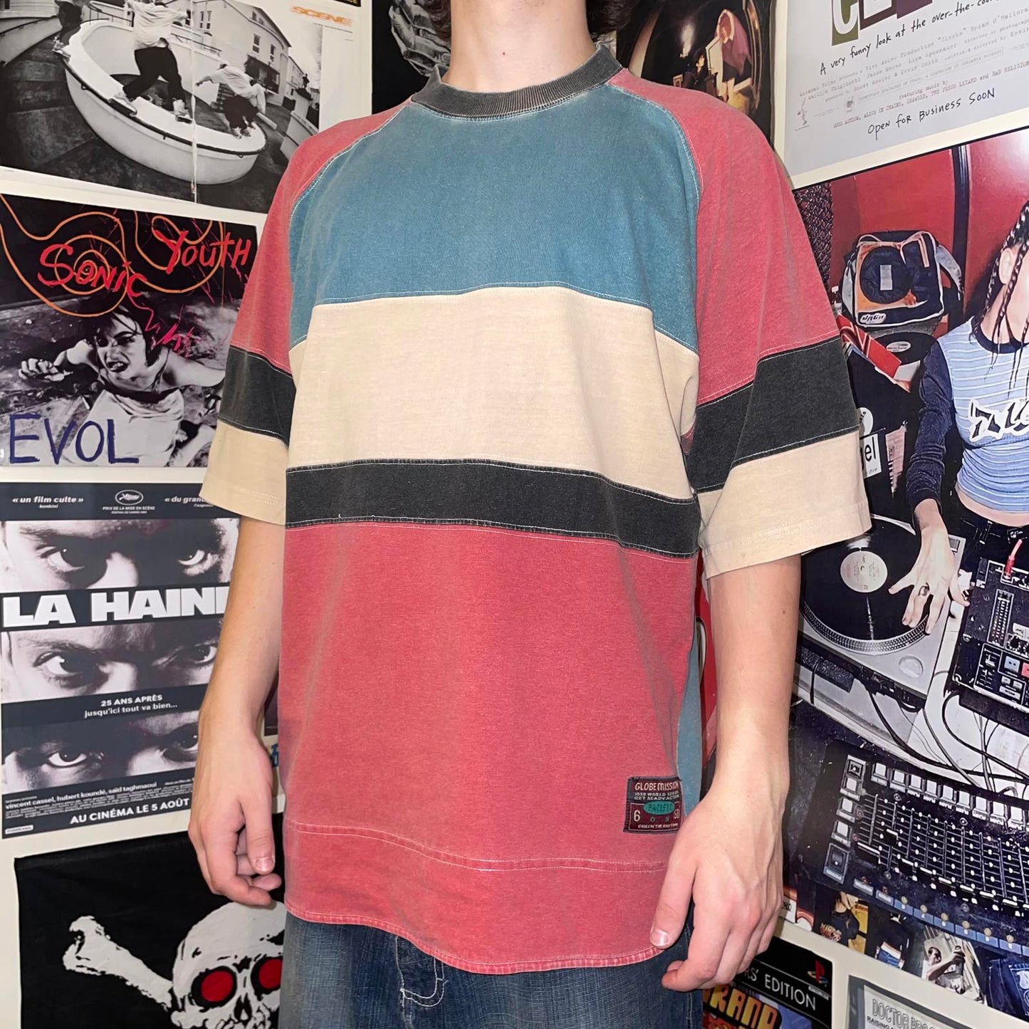 Jep’s 00s Panelled T-Shirt L