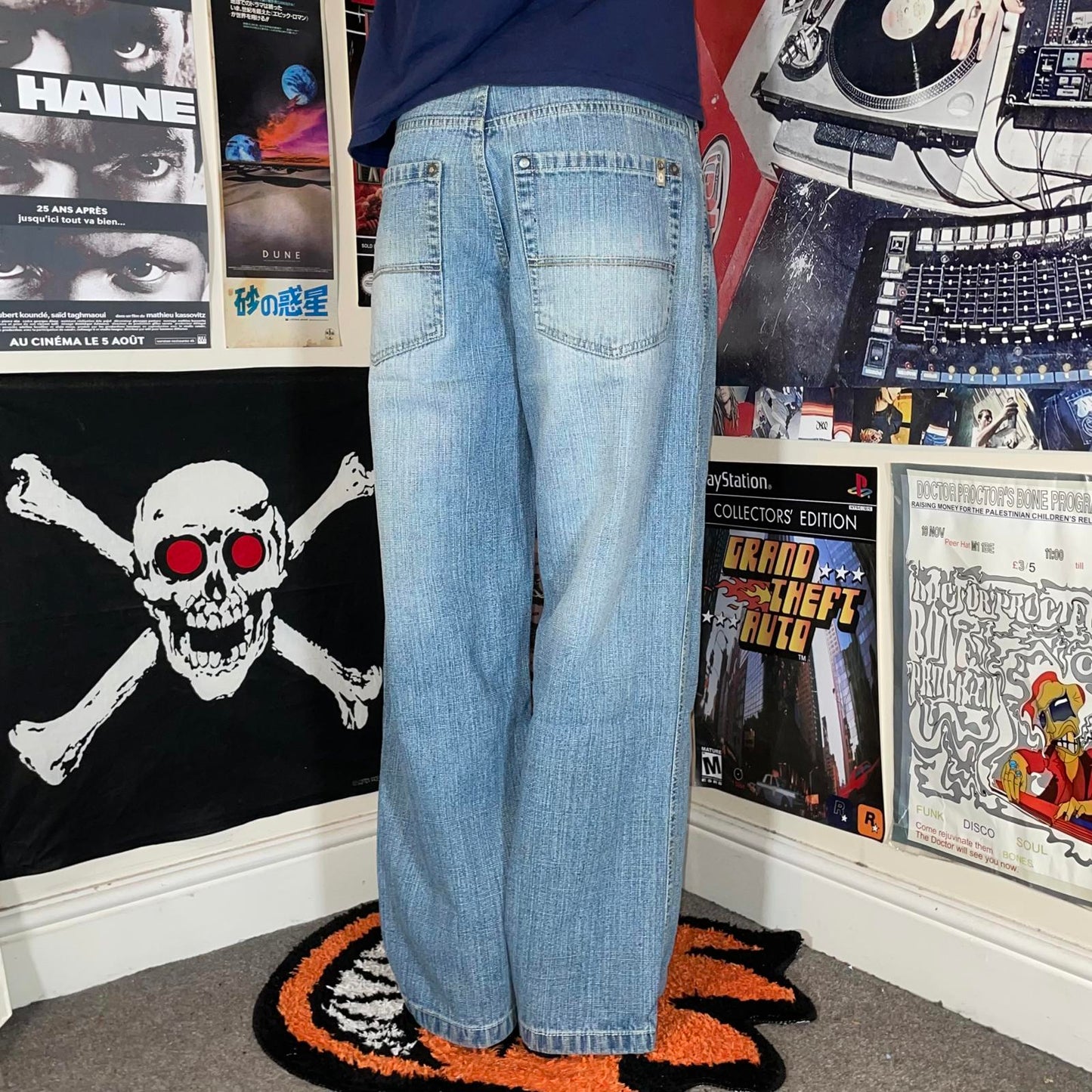 Southpole 00s Baggy Blue Denim Jeans 30x30