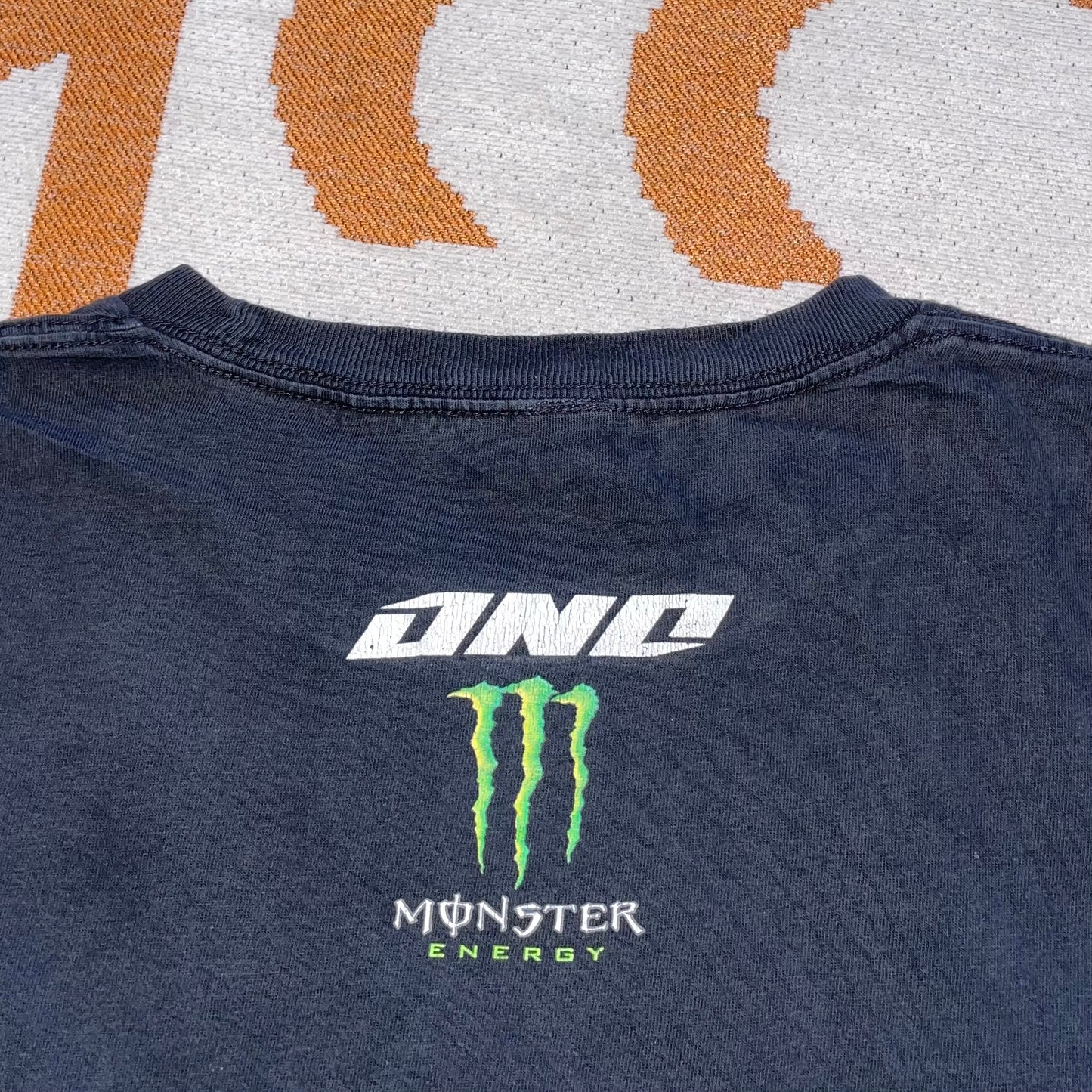 Monster Racing 00s Printed Graphic T-Shirt L