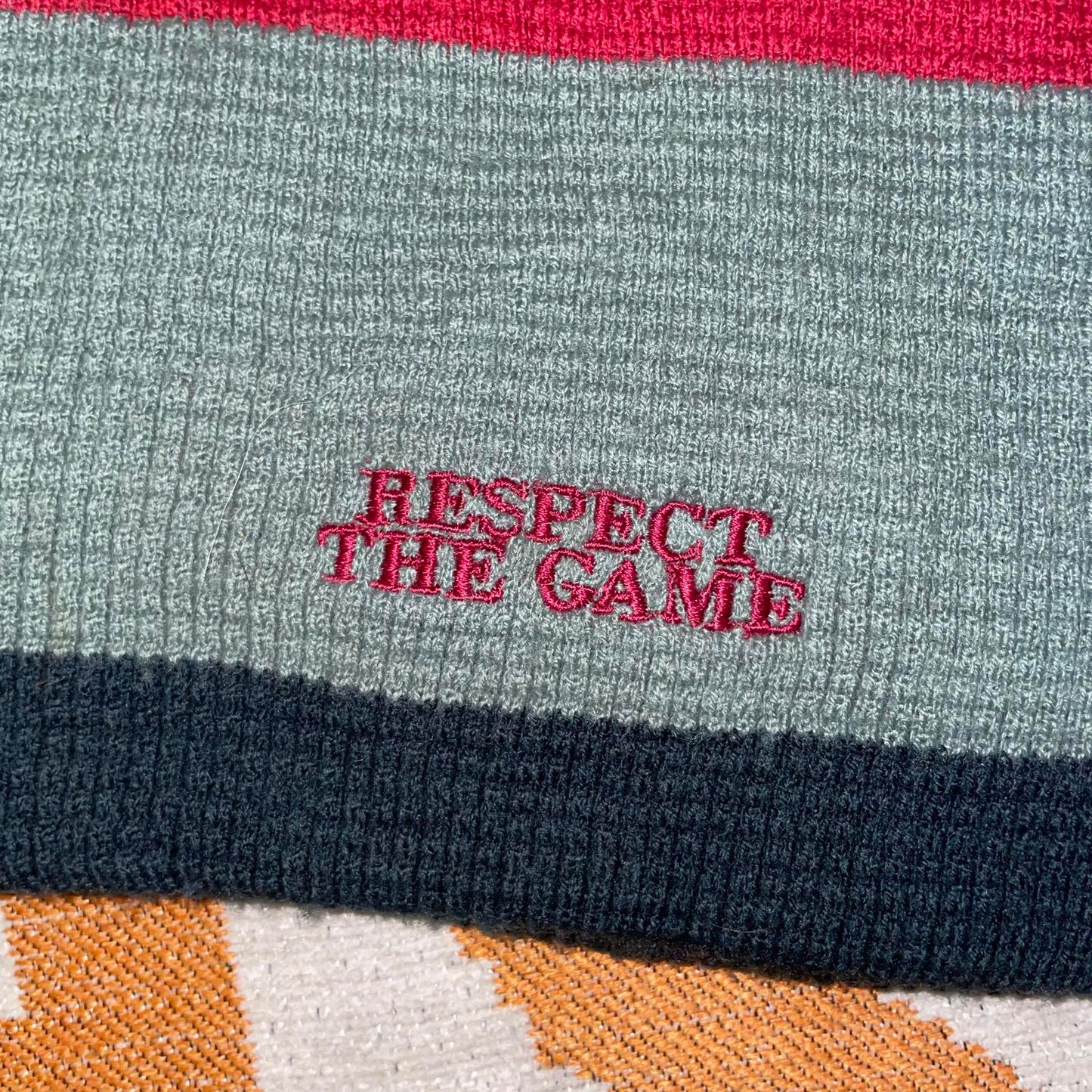 Fubu 90s Embroidered Chunky Beanie