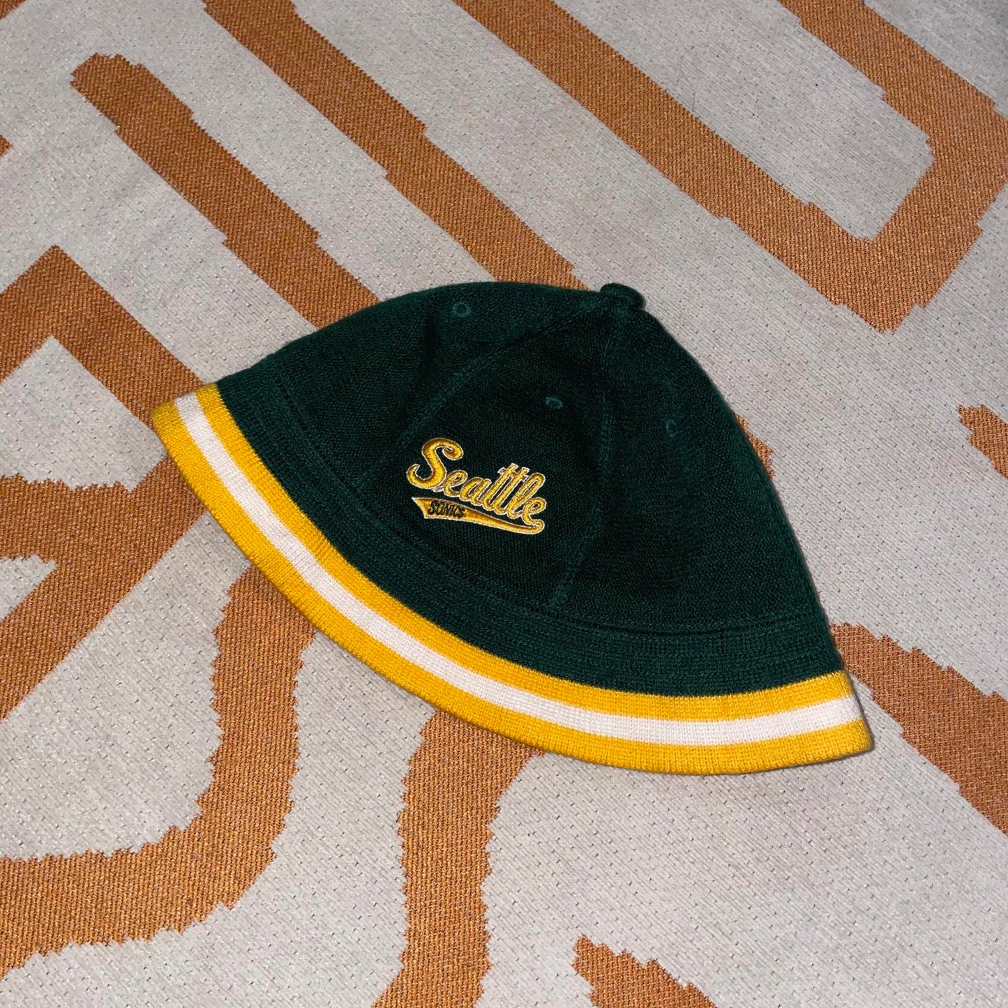 Nike Seattle Sonics 90s Rare Bucket Hat