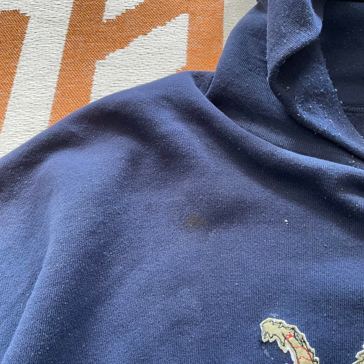 Hoodlum ‘Here Be Monsters’ Embroidered Hoodie XL