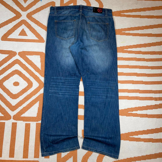 Ecko Unltd. 00s Baggy Blue Denim Jeans 40x34