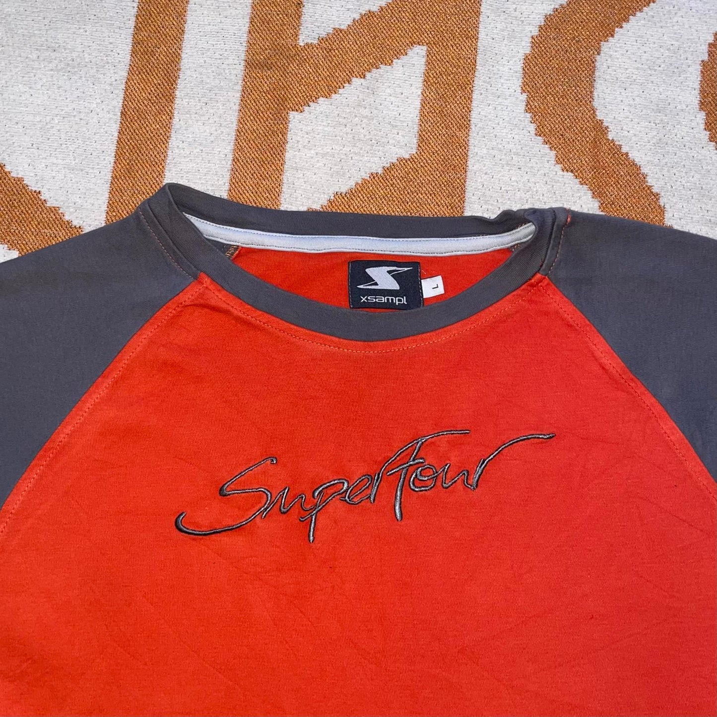 Xsampl 00s Panelled Sport T-Shirt L