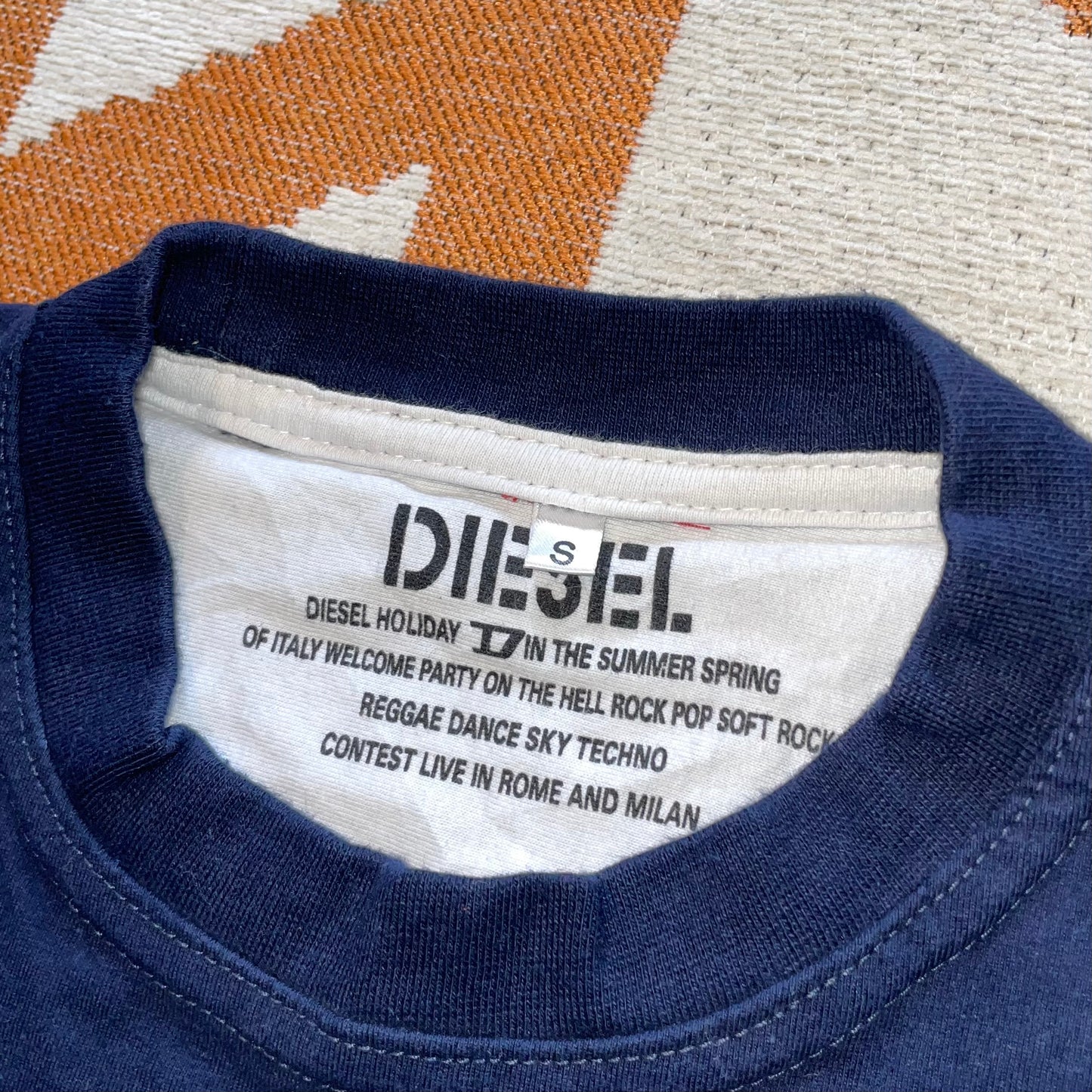 Diesel 00s Printed Graphic T-Shirt S