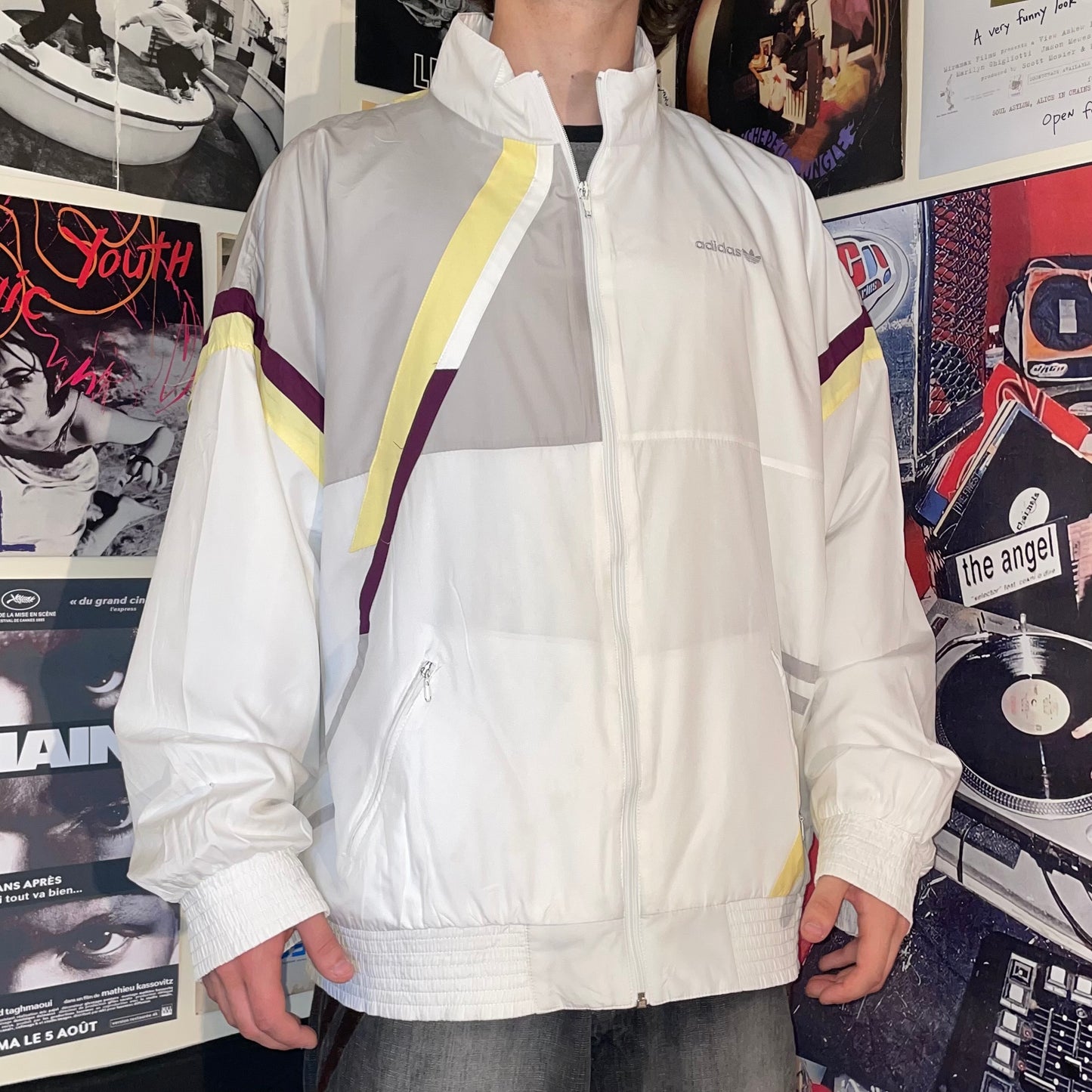 Adidas 80s Panelled Windbreaker XXL
