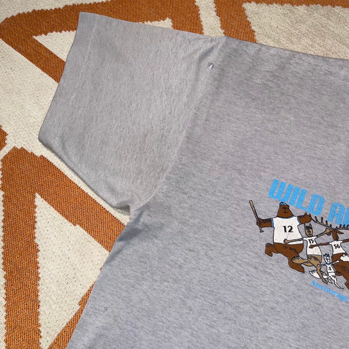 Anchorage 90s Baseball Graphic T-Shirt