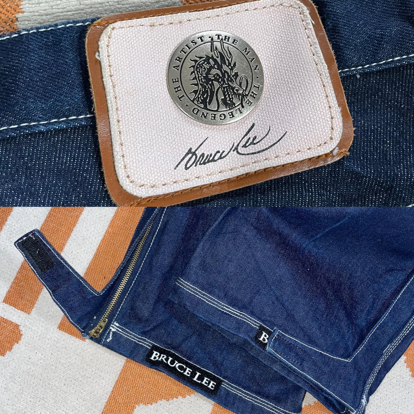 Bruce Lee '11 Baggy ‘Legend’ Jeans 36x36