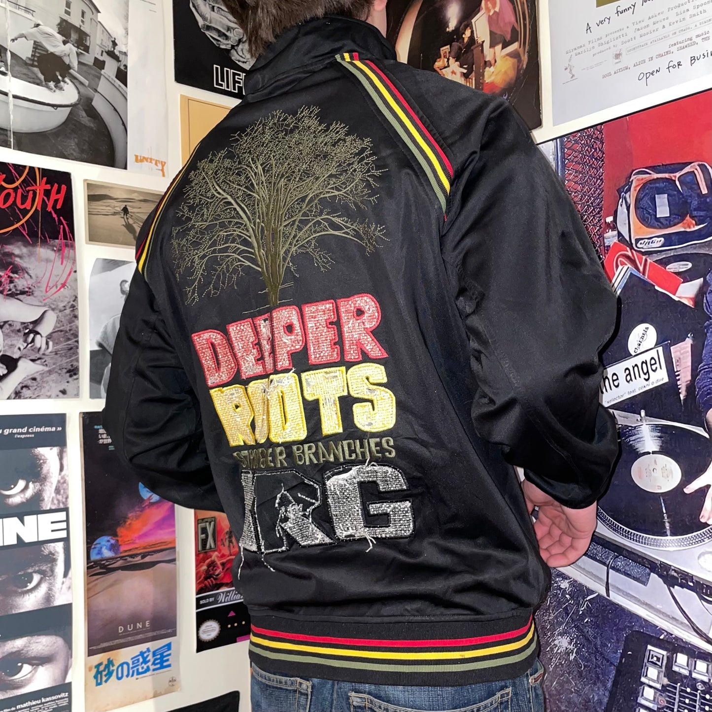 LRG 90s Embroidered Jamaica Jacket M