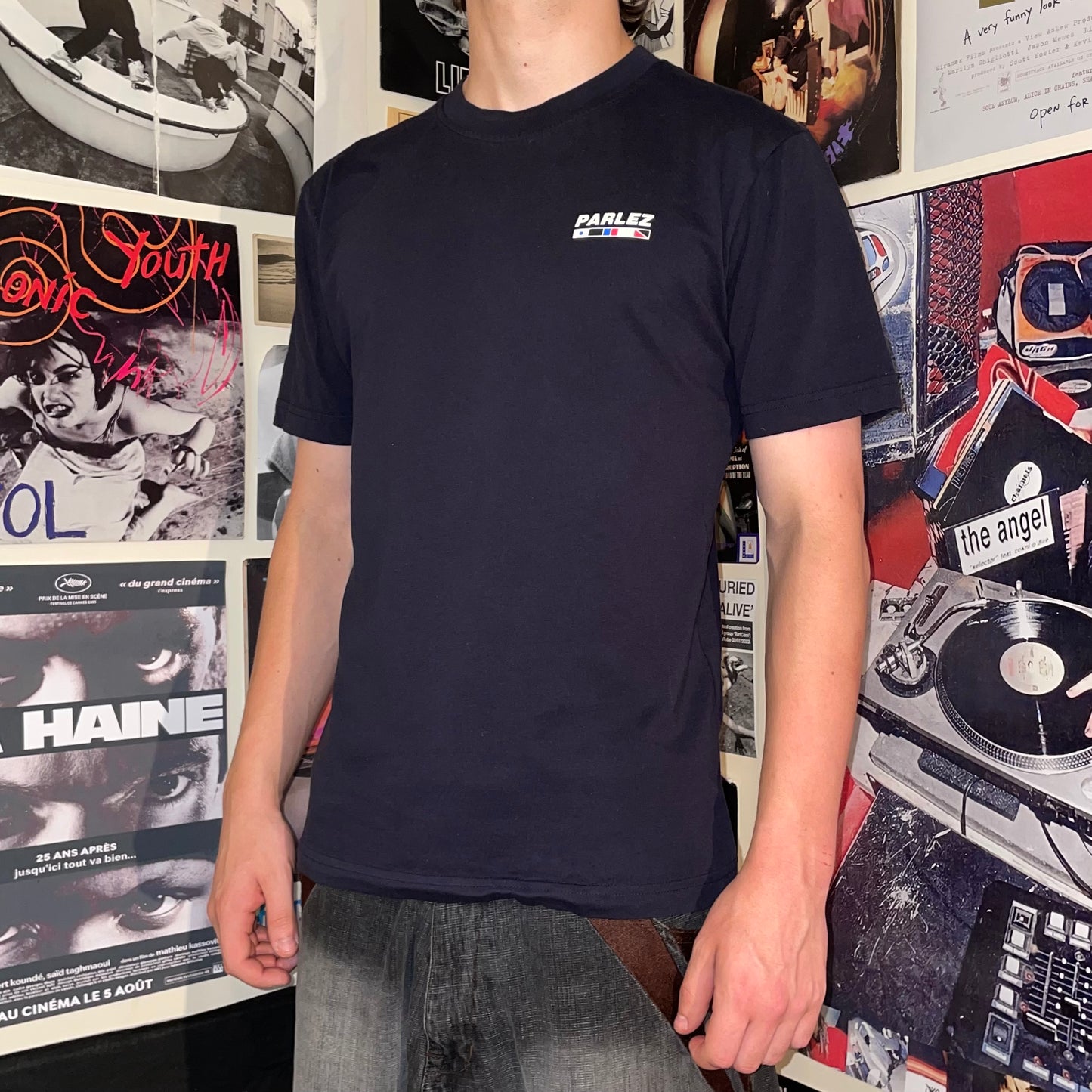 Parlez 10s Print Graphic T-Shirt S