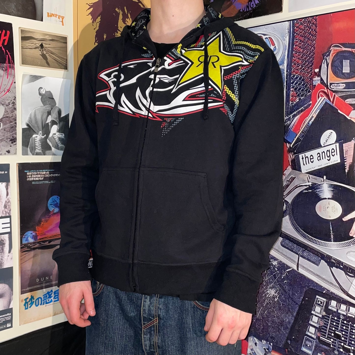 Rockstar 00s Racing Zip Hoodie S
