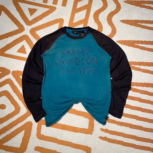 Harley-Davidson 00s Embroidered Longsleeve